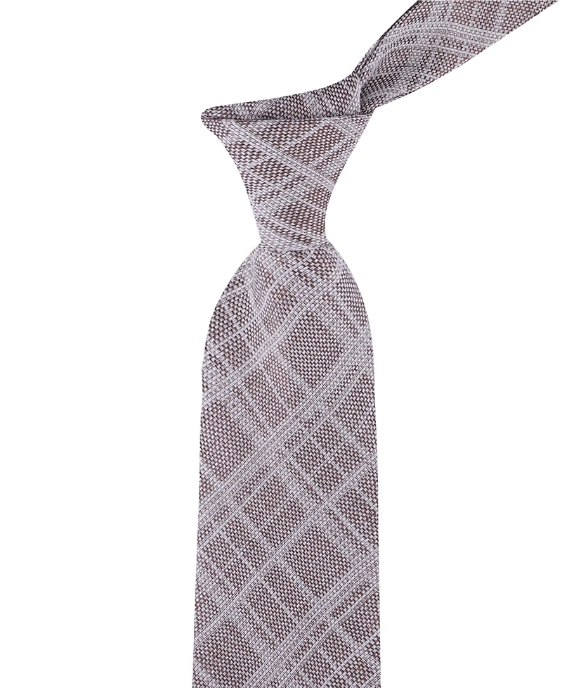 Tommy Hilfiger Men's Memphis Tonal Grid Tie