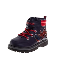 Spider-Man Toddler Boys Hook and Loop Casual Boots