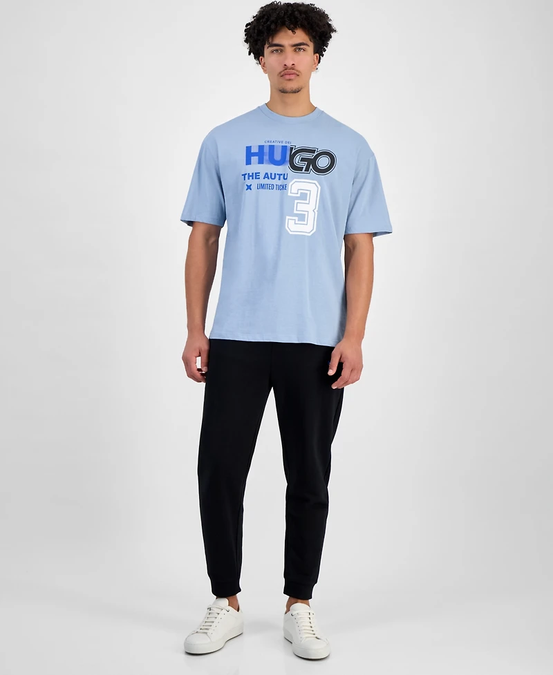 Hugo by Boss Men's Racing Logo Graphic T-Shirt