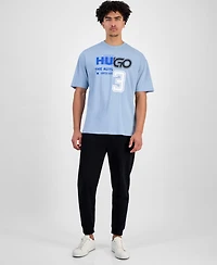 Hugo by Boss Men's Racing Logo Graphic T-Shirt