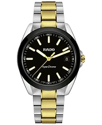 Rado Men's Swiss HyperChrome Two-Tone Stainless Steel Bracelet Watch 42mm
