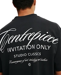 Cotton On Men's Box Fit Text T-Shirt