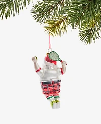 Holiday Lane Sports Pickleball Santa Ornament, Macy's Exclusive