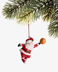 Holiday Lane Sports Basketball Santa Ornament, Macy's Exclusive