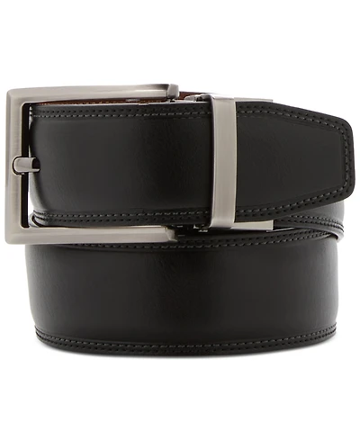 Perry Ellis Portfolio Men's Square Head Belt