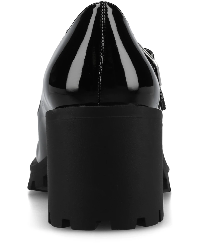 Journee Collection Women's Gladys Square Toe Mary Jane Pumps