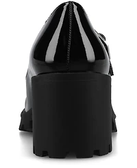 Journee Collection Women's Gladys Square Toe Mary Jane Pumps