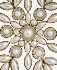 Holiday Lane Gilded Glamour Embellished Snowflake Ornament, Macy's Exclusive