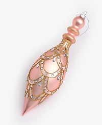 Holiday Lane Glass Finial Ornament, Macy's Exclusive