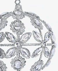 Holiday Lane Jeweled Classics Embellished Ball Ornament, Macy's Exclusive