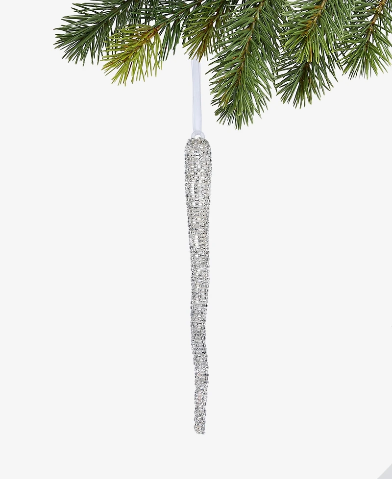 Holiday Lane Jeweled Classics Beaded Icicle Ornament, Macy's Exclusive