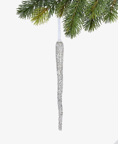Holiday Lane Jeweled Classics Beaded Icicle Ornament, Macy's Exclusive
