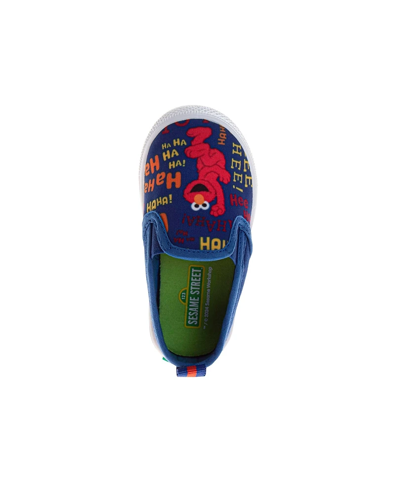 Sesame Street Toddler Girls Slip On Sneakers