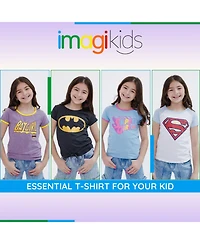 Justice League Toddler Girls Dc Comics Batgirl Ringer T-Shirt