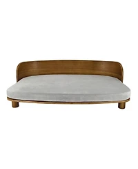 Bingopaw Wooden Bed Stool For Dogs&Cats With Pad