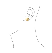 Bling Jewelry Set of 3 Classic Simulated Pearl Drop Ball Earrings Sterling Silver 10MM