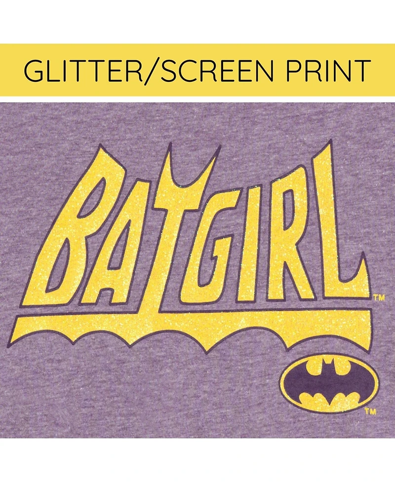 Justice League Girls Dc Comics Batgirl Ringer T-Shirt