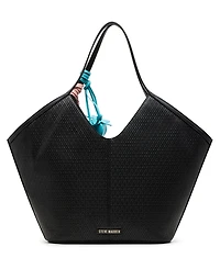 Steve Madden Maira Embossed Woven X-Large Tote Bag