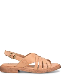 Born Women's Remy Round Toe Flat Sandals