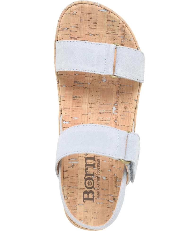 Born Women's Sloan Round Toe Wedge Sandals