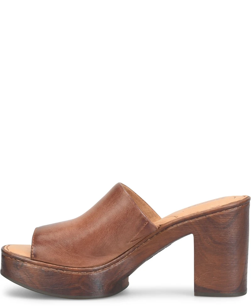 Born Women's Nix Square Toe Sandals