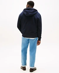 Tommy Hilfiger Men's Big & Tall Zip Logo Hoodie