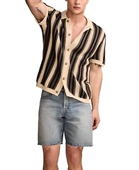 Lucky Brand Short Sleeve Cardigan Loose Fit Shorts