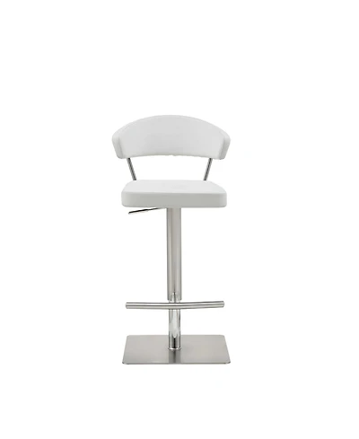 Stainless Steel Bar Chair for Kitchen Island or Home Bar Seating