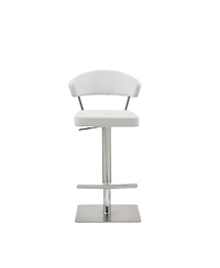 Stainless Steel Bar Chair for Kitchen Island or Home Bar Seating
