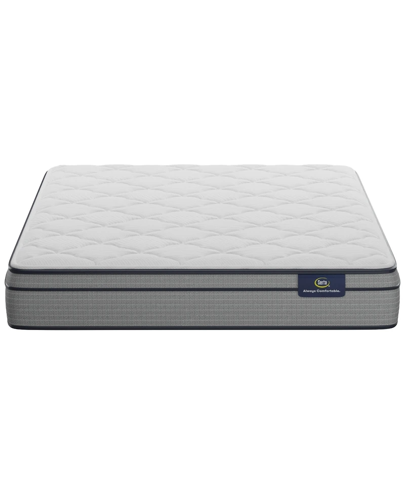 Closeout! Serta Flowering Cherry 9.5" Medium Euro-Top Mattress