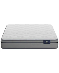 Closeout! Serta Flowering Cherry 9.5" Medium Euro-Top Mattress
