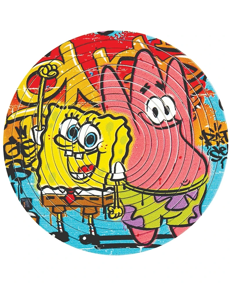 Spin Flip Puzzle: Spongebob Graffiti
