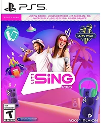 Let'S Sing 2025 (2-Mic Bundle) for Playstation 5
