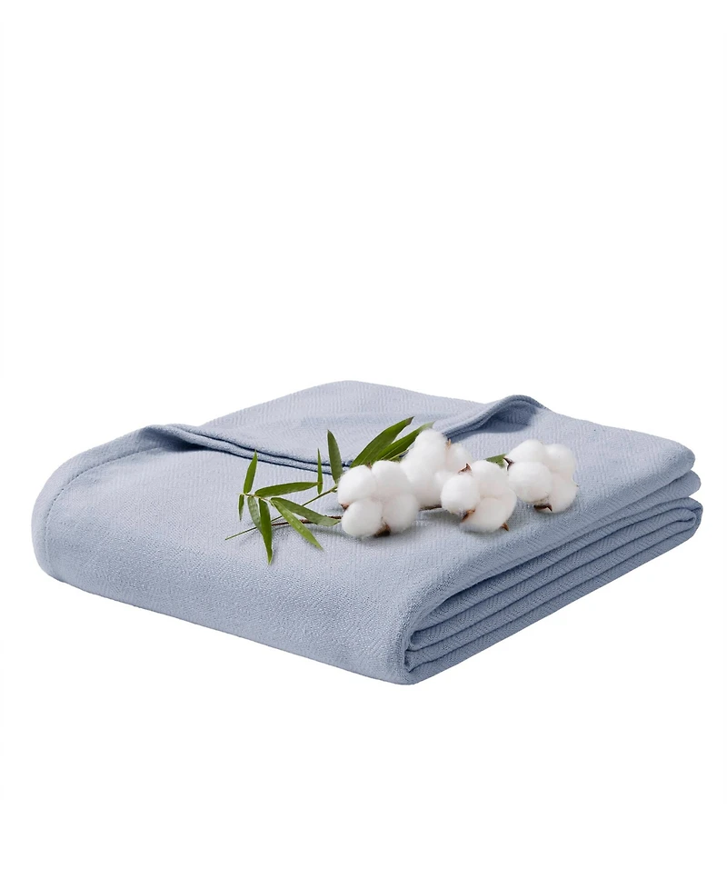 Madison Park Lightweight Breathable Natural Cooling Blanket