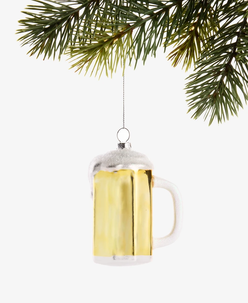 Holiday Lane Spirits Beer Mug Ornament, Macy's Exclusive
