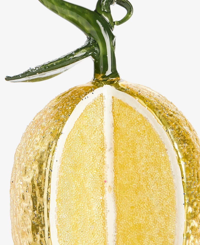 Holiday Lane Spirits Glass Lemon Ornament, Macy's Exclusive