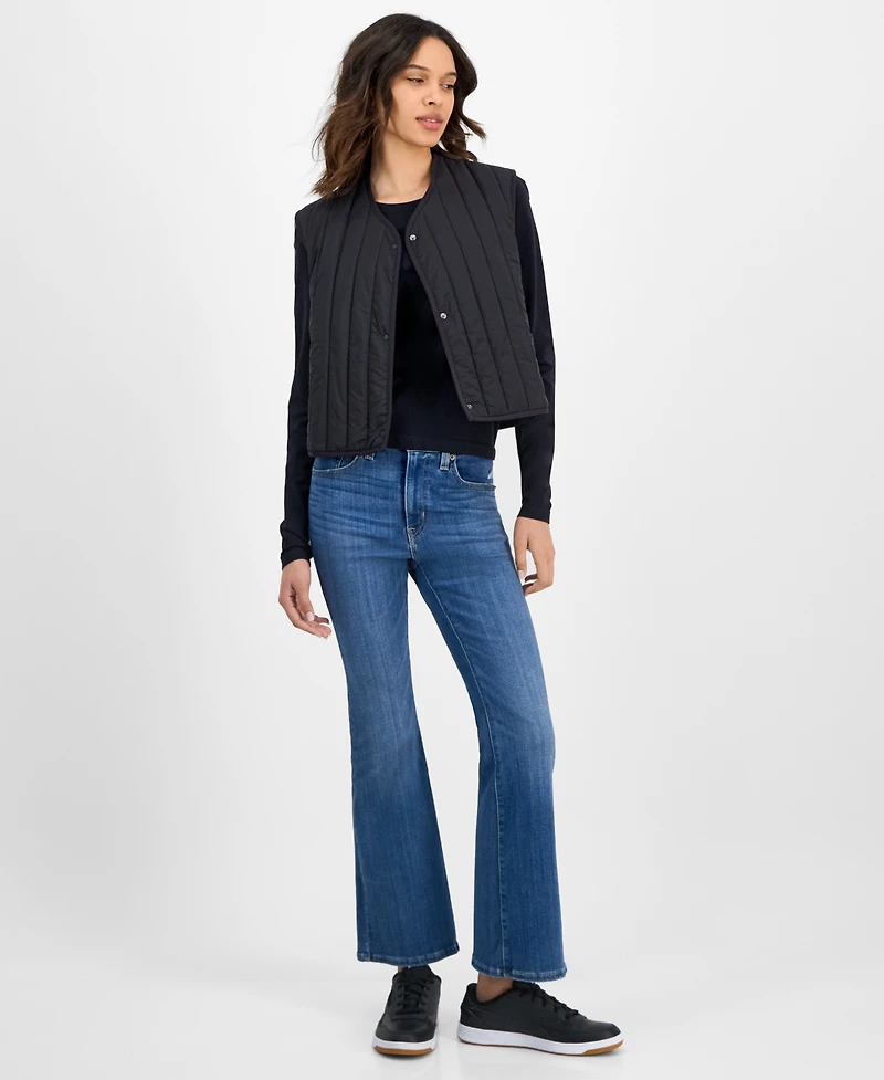 Rains Women's Stand-Collar Zip-Front Vest