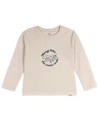 Gerber Toddler Boys 2-Piece Comfy Long Sleeve Top and Pajama Pant Set