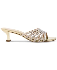 Michael Kors Women's Haisley Kitten Heel Sandals