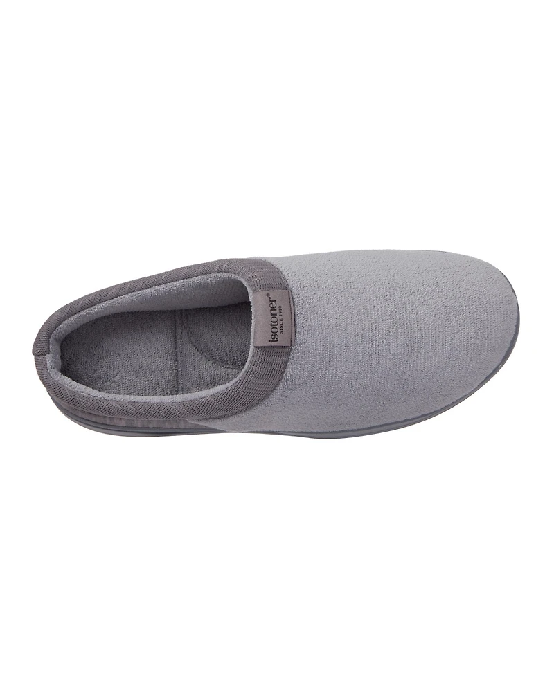 Isotoner Men's Microterry Jake Clog Slippers