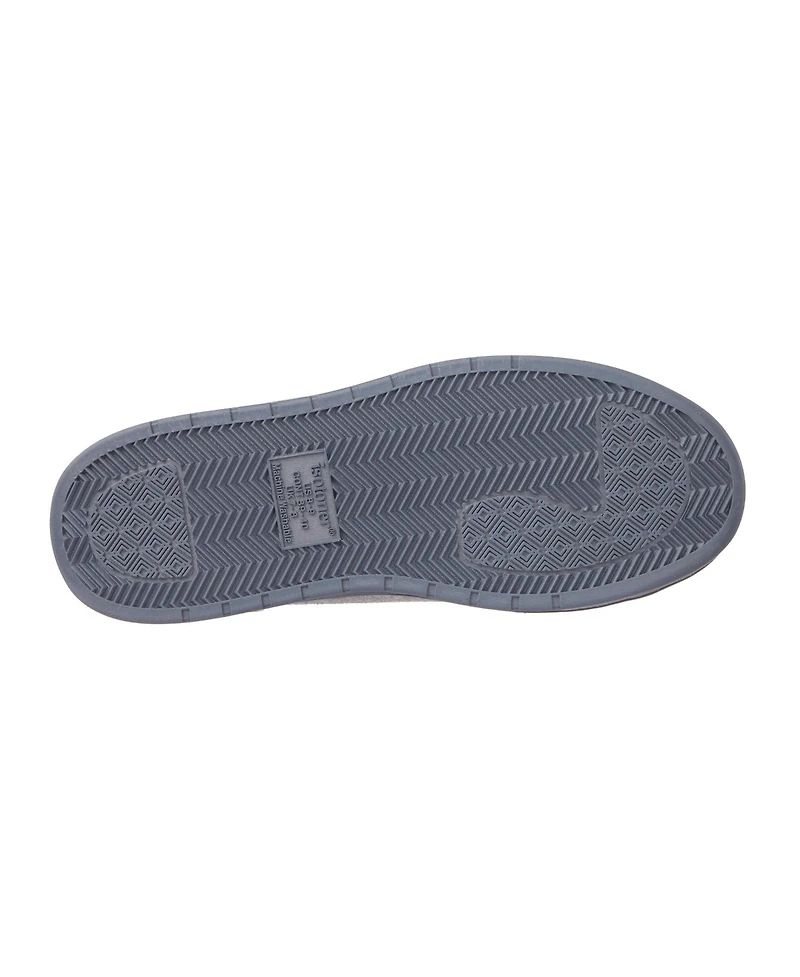 Isotoner Men's Heathered Knit Brady Closed Back Slippers