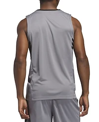 adidas Men's Bball Logo Graphic Tank Top