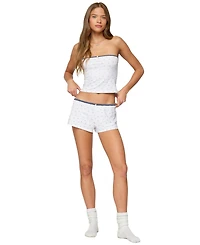 Edikted Women's Stefi Floral Contrast Shorts