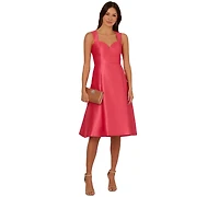 Adrianna Papell Women's Sweetheart-Neck Fit & Flare Dress