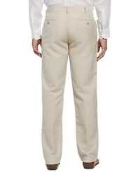 Cubavera Men's Linen Blend Flat Front Pant