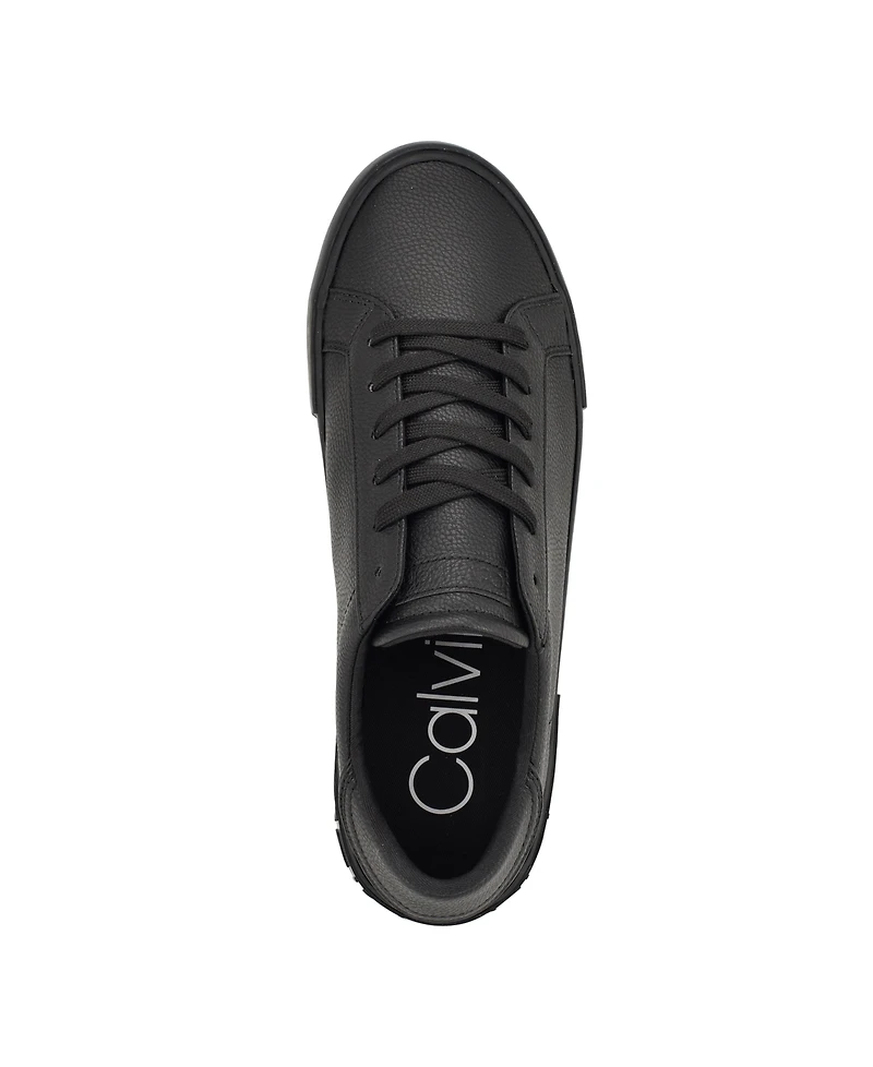 Calvin Klein Men's Reon Casual Lace Up Sneakers