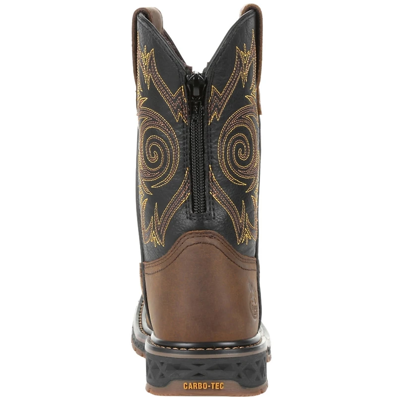 Georgia Boot Kids Carbo-Tec Lt Pull-On Saddle