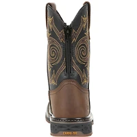 Georgia Boot Kids Carbo-Tec Lt Pull-On Saddle