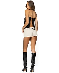 Edikted Women's Vera Keyhole Backless Top