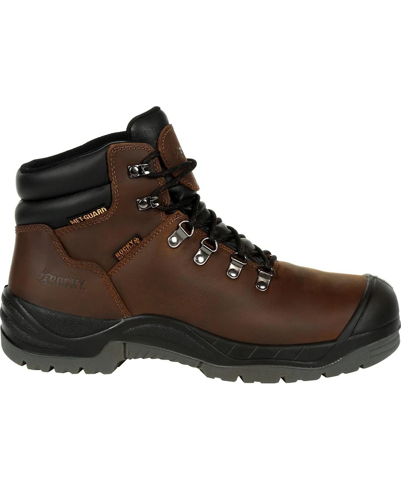Rocky Men's Worksmart Composite Toe Internal Met Guard Waterproof Work Boot